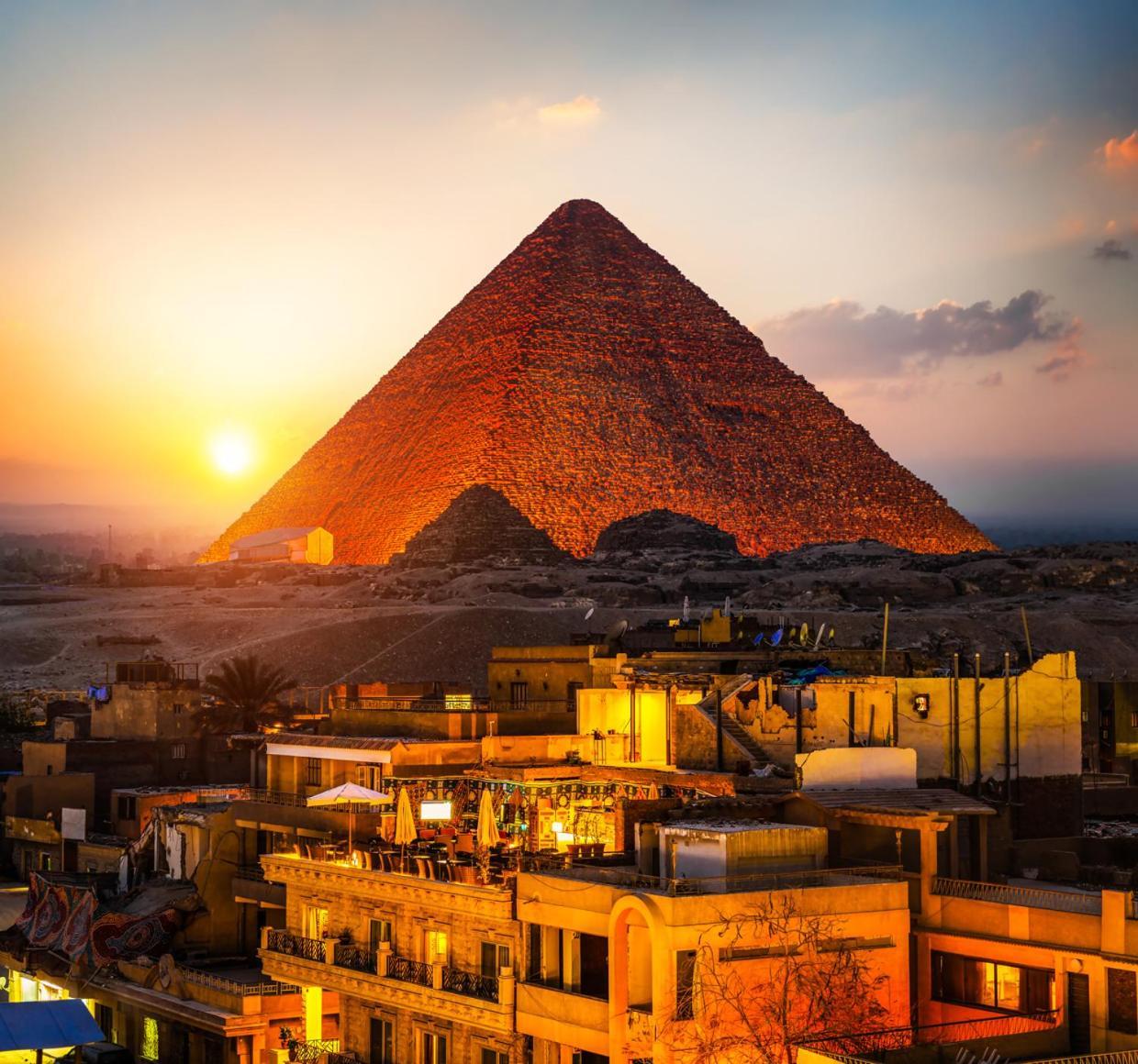 Alaa Eldein Pyramids Lights 호텔 Kafret el-Gabal 외부 사진